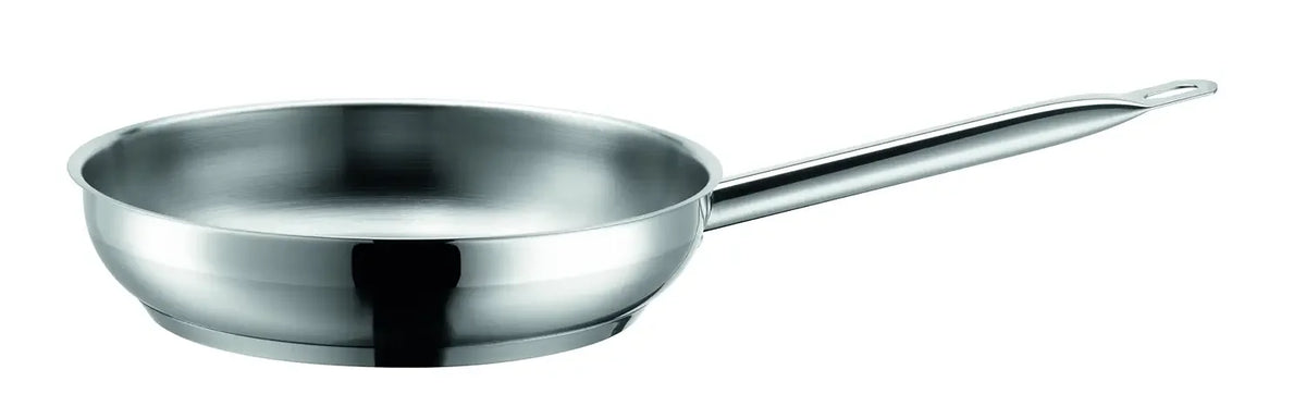 Pro Inox Frying Pan Stainless Steel 18/10 0.7mm | Silver | Stainless Steel 18/10