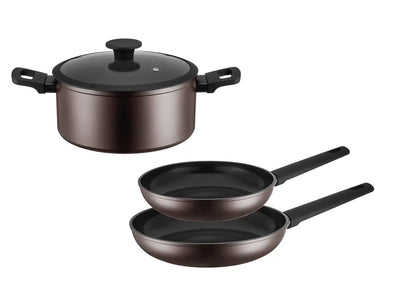 Stella Cookware Set | 4-piece | Bronze | Forged aluminum