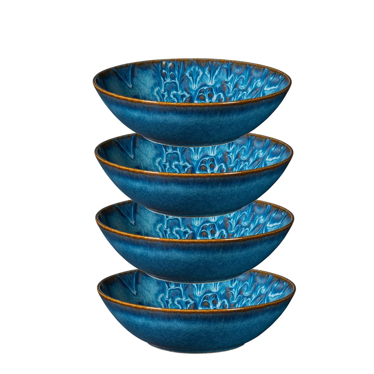 Azulejo Blu Schüssel. | 4-tlg. | Blau | Steinzeug | Made in Portugal