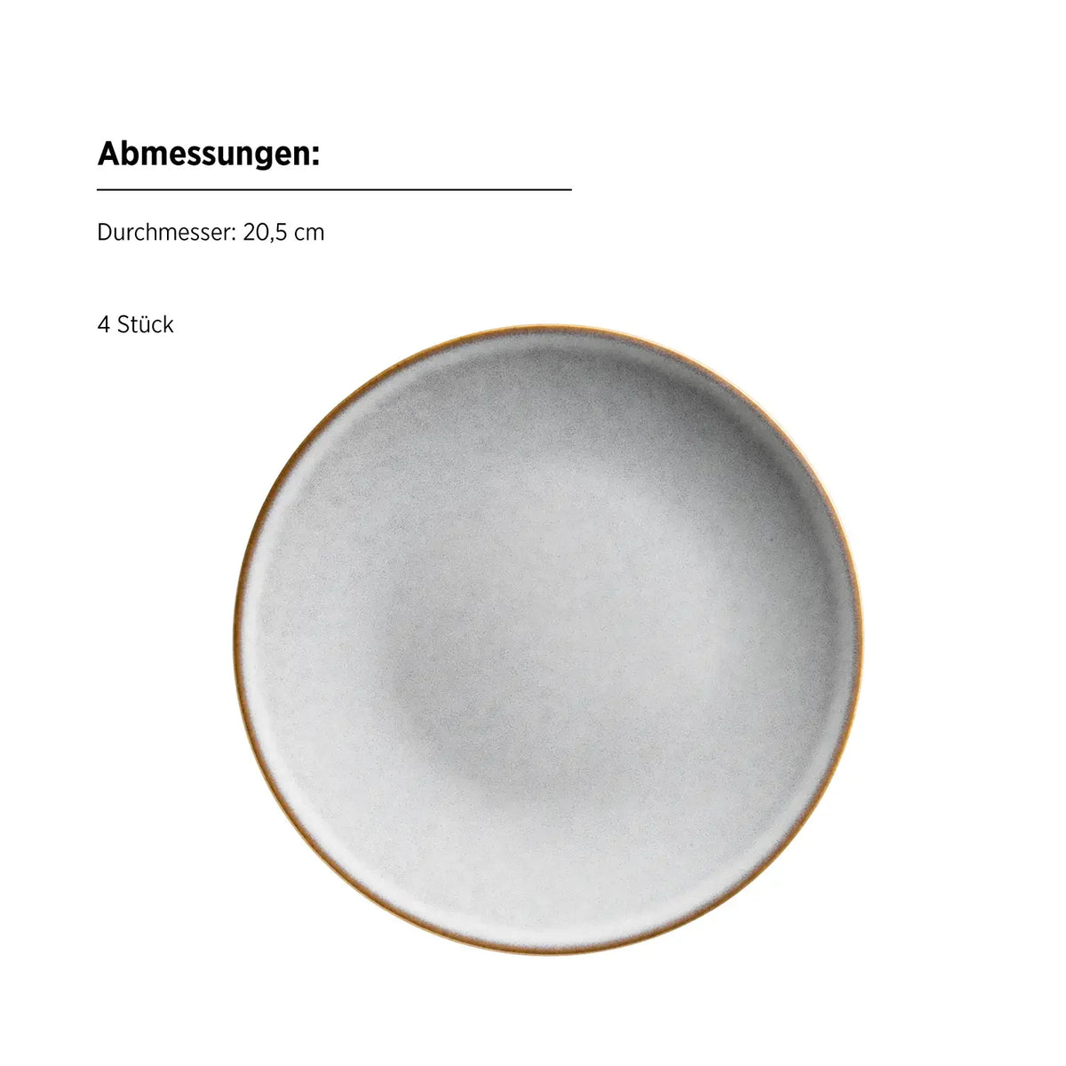Fume Frühstückset | 12-tlg. | Weiß | Steinzeug | Made in Portugal
